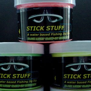 Fish lure / fly tie UV colorant rubberizing dip 4 fl.oz.jar Yellow –  StickStuff Grip