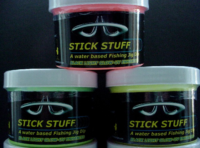 Fish lure / fly tie UV rubberizing dip 4 fl.oz.jar Clear – StickStuff Grip